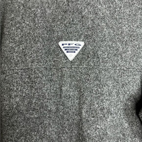 Cleveland guardians Columbia PFG fleece sweater men’s size large gray - Picture 6 of 10